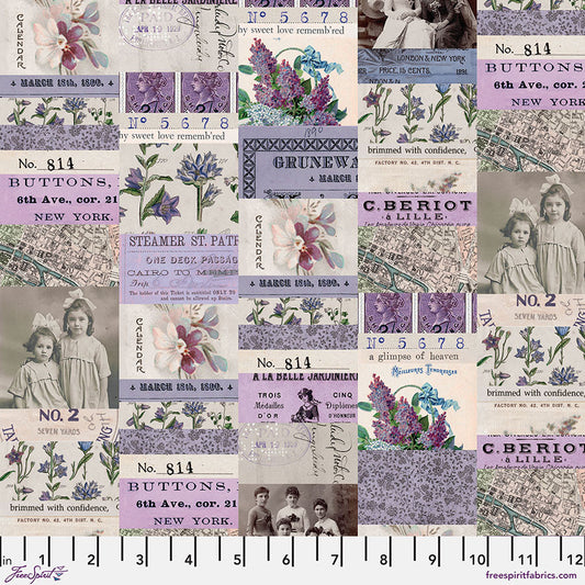 Palette Purple Collage - Tim Holtz - PWTH300.PURPLE