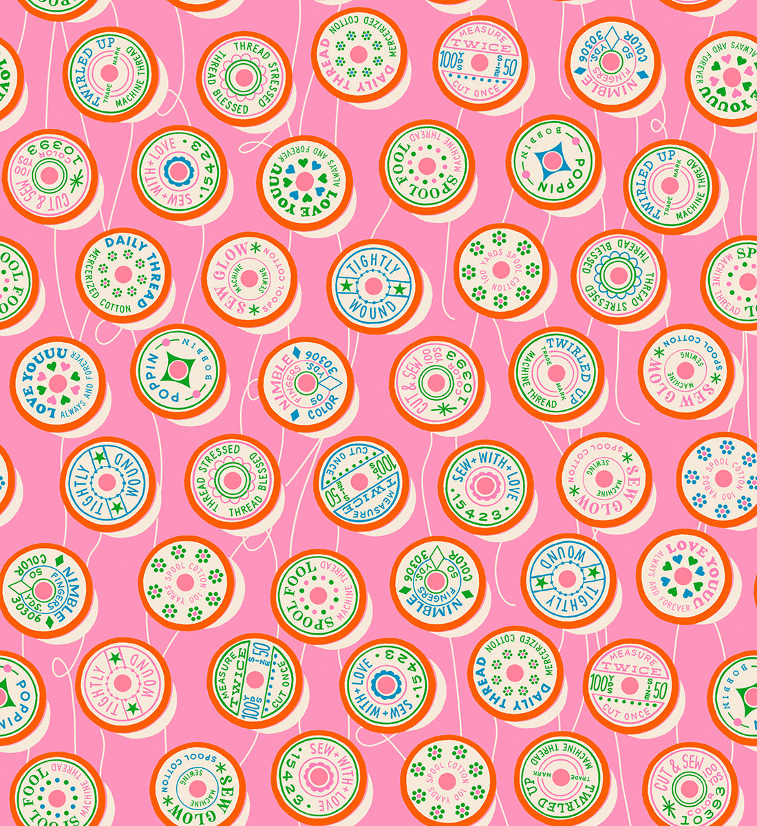 Trinketry - Ruby Star Society- Spools - Flamingo- RS0111 17