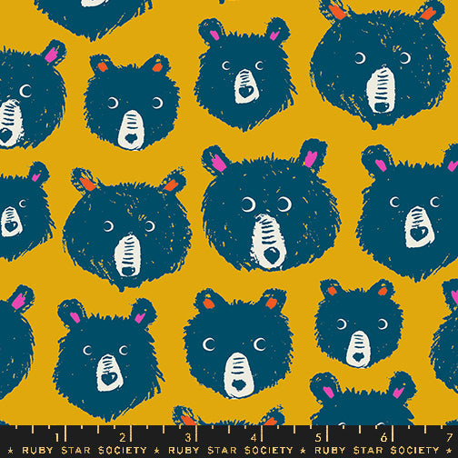 Teddy And The Bears - Sarah Watts - Teddy And The Bears - Goldenrod - RS2102 11 - PRE ORDER