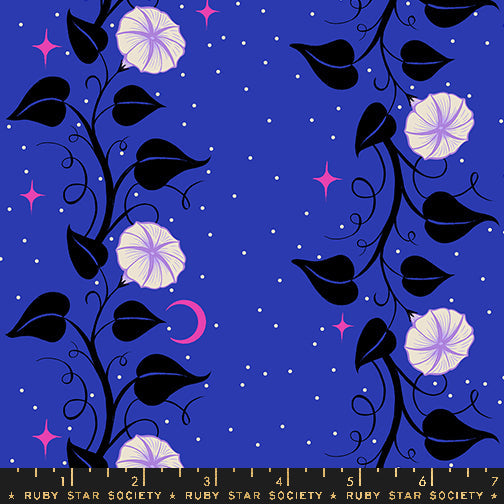 Glow Garden - Moon Vines - Blacklight - Ruby Star - RS2114.17