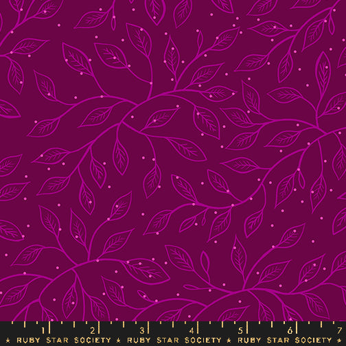 Glow Garden - Wandering Vine - Purple Velvet - Ruby Star - RS2118.12