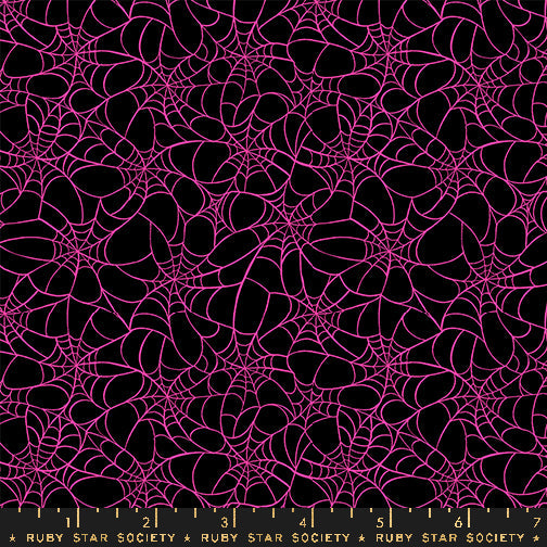 Glow Garden - Tangled Web - Black - Ruby Star - RS2119.19
