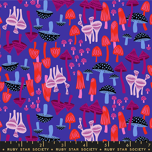 Hello Alice - Mushroom Land - Blacklight - Ruby Star - RS2124.14
