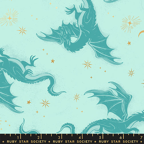 Ruby Star Society - Fireglow - Etched dragons - Mint - RS2131 13M