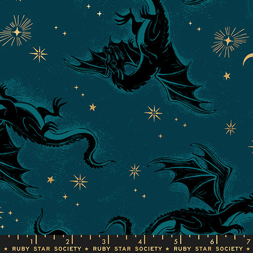 Ruby Star Society - Fireglow - Etched dragons - Galaxy - RS2131 14M