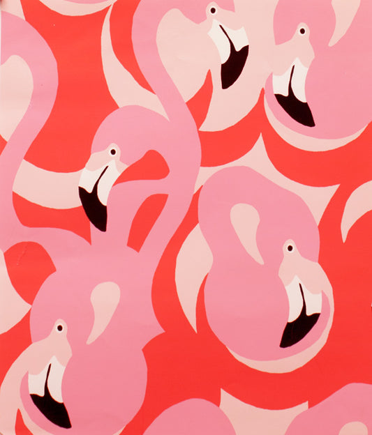 Pink Flamingo - Alexander Henry - Pink