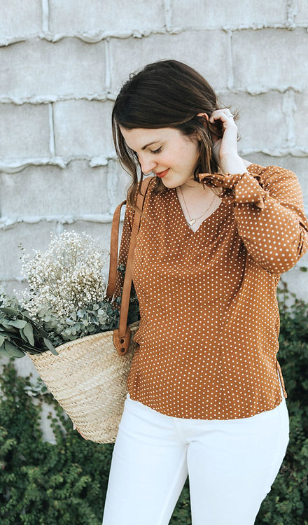 Seoul Blossom Blouse - Pattern-Sew to Grow