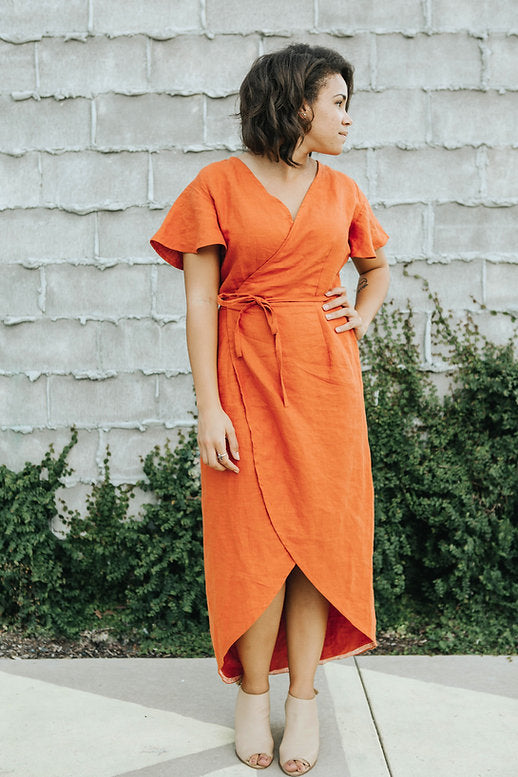 Charlie Anne Wrap Dress - Pattern - Sew To grow