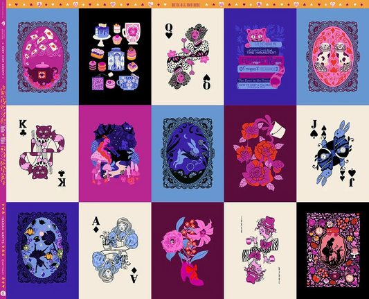 Hello Alice - Wonderland Panel - Multi - RS2120 11