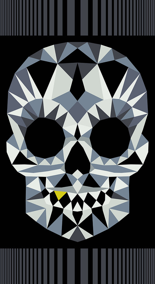 The Watcher - Libs Elliott  - Skull Panel - Charcoal