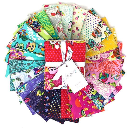 Tula Pink - Curiouser & Curiouser - Fat Quarter pack - Curiouser