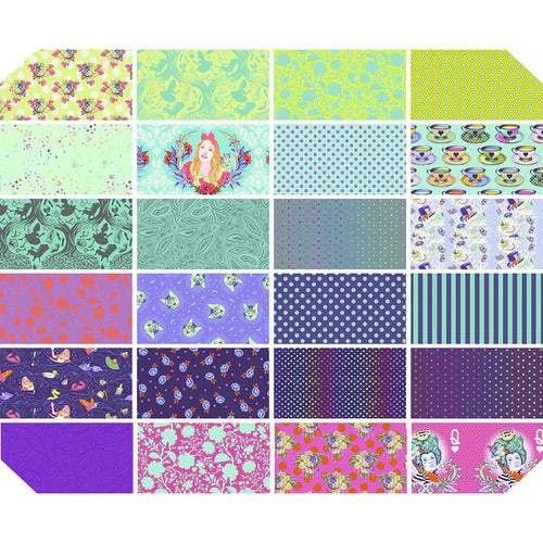 Tula Pink - Curiouser & Curiouser - Fat Quarter pack - Daydream