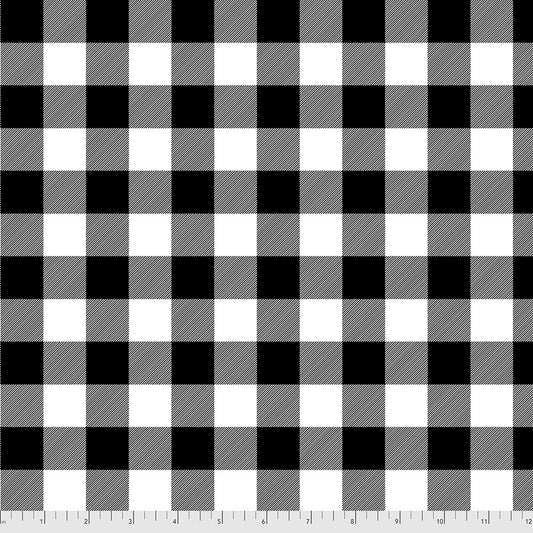 FNTP002.INK, Holiday Homies Flannel, Tula Pink, Check yo' Self, Ink