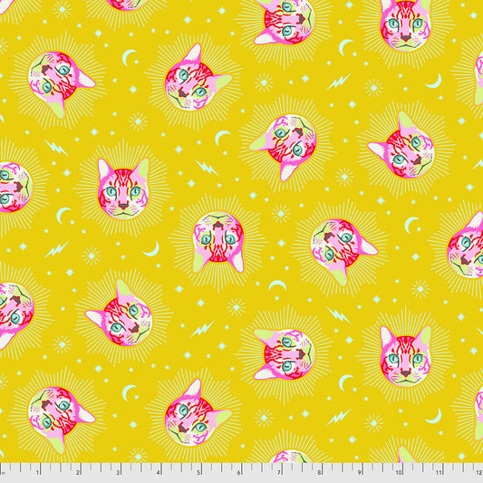 Tula Pink - Curiouser & Curiouser - Cheshire cat - Wonder - fabric - Australia, PWTP164.WONDER