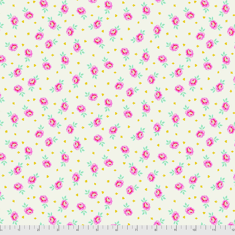 Tula Pink - Curiouser & Curiouser - Baby Buds - Sugar - fabric - Australia, PWTP167.SUGAR