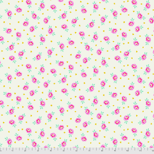 Tula Pink - Curiouser & Curiouser - Baby Buds - Sugar - fabric - Australia, PWTP167.SUGAR