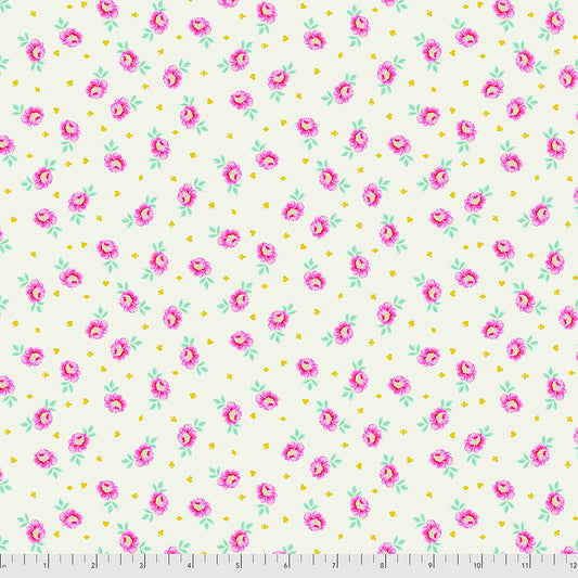 Tula Pink - Curiouser & Curiouser - Baby Buds - Sugar - fabric - Australia, PWTP167.SUGAR