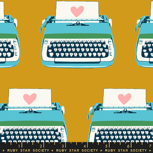 RubystarSociety-RSS-Darlings2-Typewriter-closeup-cactus-fabric-Sunshinecoast-RS5058-12