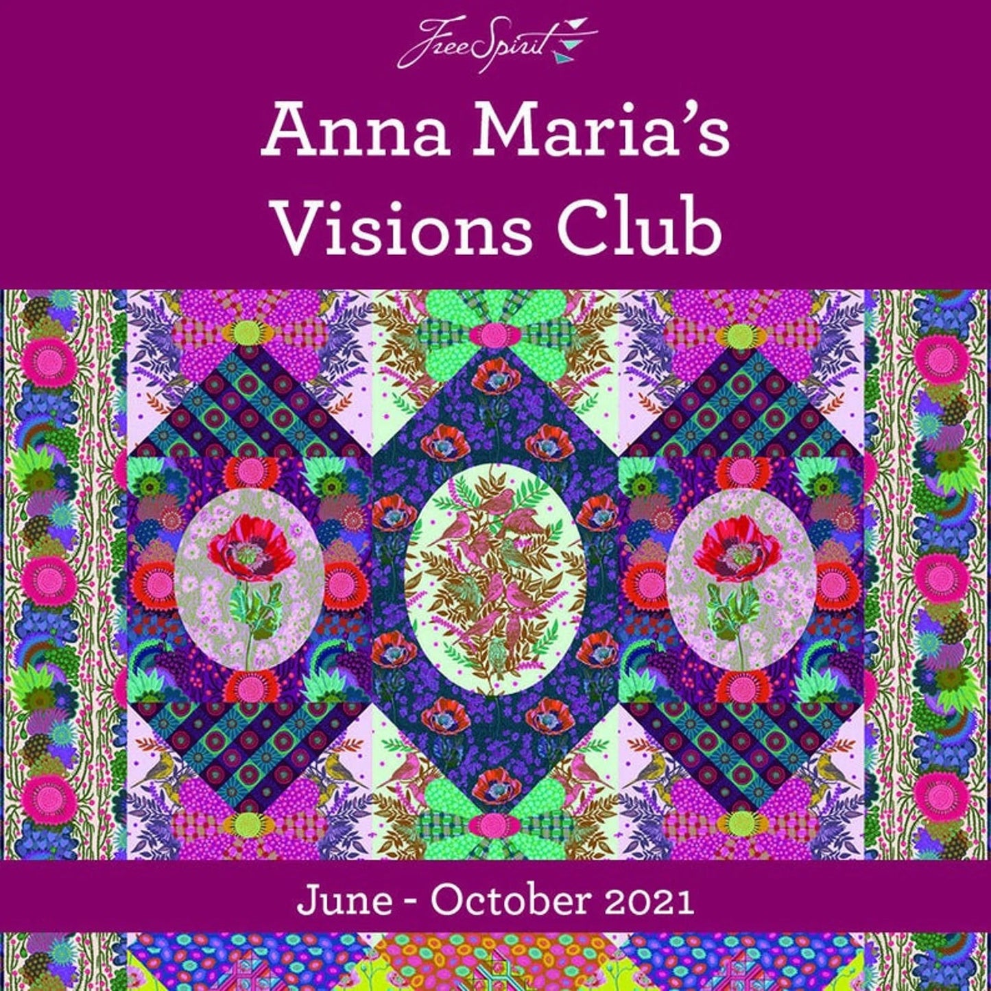 Anna Maria Horner | Visions Quilt Acrylic Templates ONLY