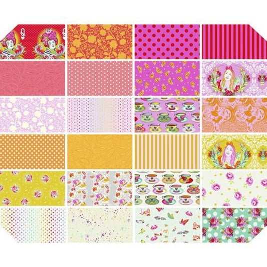 Tula Pink - Curiouser & Curiouser - Fat Quarter pack - Wonder