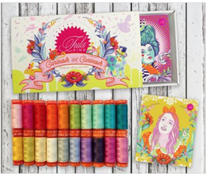 Tula Pink - Curiouser and Curiouser - Thread Pack - Aurifil - 50 wt - 20 Small Spools - TP50CC20