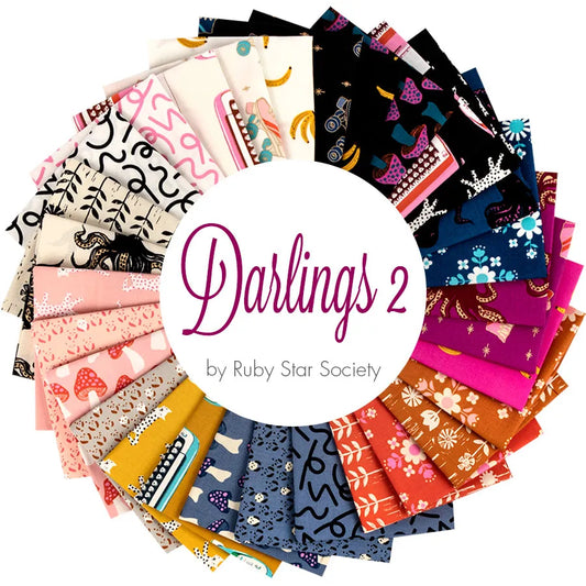 Ruby Star Society - Darlings 2 - 5" charm Pack